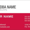 Keller Williams Business Card Template: KW: 20
