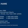 Sotheby's International Realty Business Card Template: SIR: 01