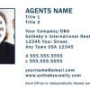 Sotheby's International Realty Business Card Template: SIR: 03