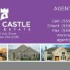 Your Castle Real Estate Business Card Template: YC10
*Additional charge for photo editing if you send your custom home photos - generic house are used at no chagre