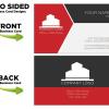 Pre-Designed Full Color Two Sided Business Cards: GBC-05