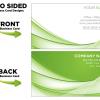 Pre-Designed Full Color Two Sided Business Cards: GBC-12