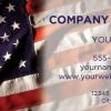 Business Card Template: Patriotic - 53
*Fonts, Text Color, Text size and information can be changed for your business at little to no charge.