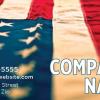 Business Card Template: Patriotic - 58
*Fonts, Text Color, Text size and information can be changed for your business at little to no charge.