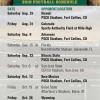 CSU Rams
Colorado State University
2018 Football Schedule

Self Mailer Schedules have a magnetic strip, NOT full magnet back.