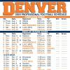 #1 (White/Vert)
2019 Broncos Football Schedule
FRONT

This postcard design is
NOT AVAILABLE in a 4”x6” Layout