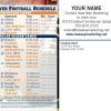 One Season, One Team
2019 Broncos Football Schedule BACK
This back is ONLY for postcard #3
This postcard design is
NOT AVAILABLE in a 4”x6” Layout One Season, One Team
2019 Broncos Football Schedule BACK
This back is ONLY for postcard #3
This postcard design is
NOT AVAILABLE in a 4”x6” Layout