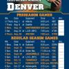 #2 (Blue)
2019 Broncos Professional Football Schedule

Self Mailer Schedules have a magnetic strip, NOT full magnet back.