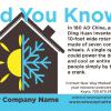 #409 - Did You Know - Front
Standard 4" X 6" - Full Color Postcards