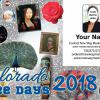 #27 Colorado Free Days

This postcard design is NOT AVAILABLE in a 4”x6” Layout

All event cards are updated with 2019 dates & information. 