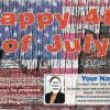 #23 - 4th of July Events
This postcard design is NOT AVAILABLE in a 4”x6” Layout