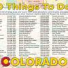#136 - 100 Things to do in Colorado (Front)