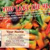 #81 - Peppers 
Heat Index - FRONT

Offered as
Jumbo 8½” x 5½” ONLY