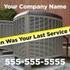 #412 - HVAC - Heating & Cooling - Repair Reminder - Front
Standard 4" X 6" - Full Color Postcards